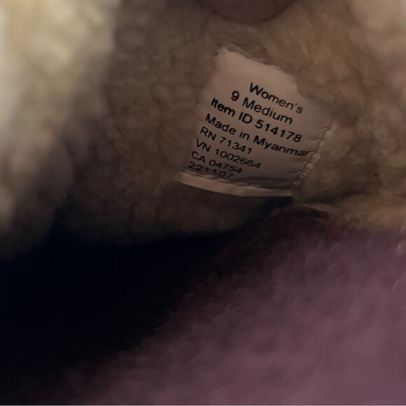 L.L. Bean Women's Cozy Slipper Slides Navy Size 9 - Picture 7 of 8